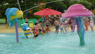 Attrezzatura dell'acqua del parco dello spruzzo del pesce della vetroresina per il parco dell'acqua di divertimento bambini/dei bambini