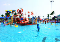 Costruzione del parco dell'acqua della piscina, attrezzatura acquatica all'aperto del campo da giuoco dei bambini