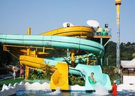 Campo da giuoco a spirale all'aperto dell'acquascivolo dello scorrevole per il parco di divertimenti 1 anno Wanrranty