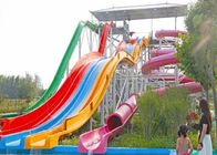 Acquascivoli alti di alta velocità della vetroresina del parco di divertimenti per il parco dell'acqua di tema