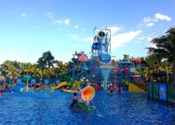 Campo da giuoco interattivo del parco dell'acqua di colore della miscela per la piscina dell'hotel