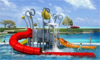Parco a tema interattivo dell'acqua del campo da giuoco dell'acqua del castello per spettacolo
