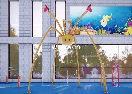 Gioco interattivo dell'acqua del parco dello spruzzo del centro di villeggiatura per gli adulti dei bambini