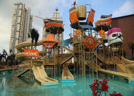 Anti scivolo Aqua Playground Pirate Ship Slide del ODM