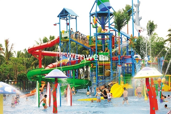 0.6m/Lane Water Park Slide Tube/Body Slide per Avventure Familiari