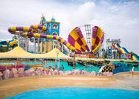 Super Boomerang Water Slide Playground per parco divertimenti 1 anno Wanrranty