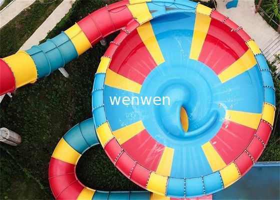 Scivolo Acquatico Super Bowl con Scivolo Acquatico con Fibra di Vetro Resistente e Carico 2Rider/Scivolo