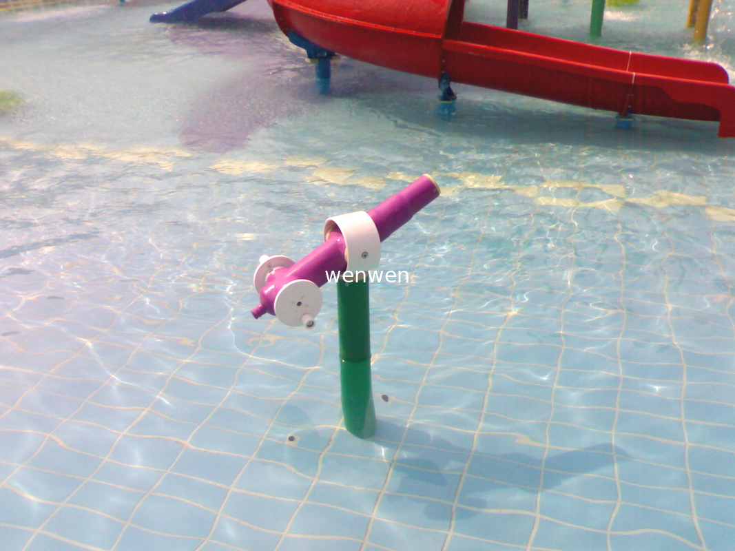 Gioco della pistola a acqua della vetroresina dei bambini, attrezzatura su misura del parco dell'acqua per il centro di villeggiatura