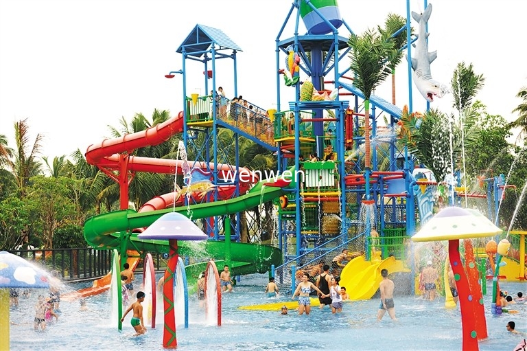 0.6m/Lane Water Park Slide Tube/Body Slide per Avventure Familiari